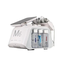 6 In 1 Facial Hydra Eater Oxygen Micro Diamond Dermabrasion Hydrofacials Deep Cleaning Face Beauty Machine
