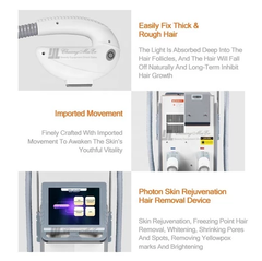 Korea DPL laser hair removal Photorejuvenation Whitening and lightening hair removal beauty machine