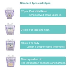 New Electrica Microneedle RF Depth 8 Double handles Face Lifting Machine Beauty Instrument