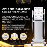 2 In1 Portable HIFU machine Anti-wrinkle 4D Ultrasound Radar Carved Anti-aging Facial Lifting Wrinkles Removal machine