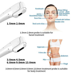7D High Intensity Focused SMAS Lifting Machine With Microneedle RF Fractional Wrinkle Removal Skin Tighten Acne Treatment Machine