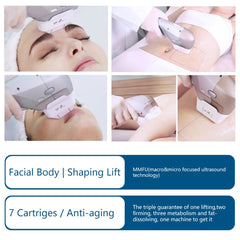 Newest 9D 7D HIFU Machine Face Lifting Skin Tightenin Focused Anti-wrinkle 7D Hifu Machine