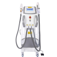 4 in 1 Opt + Ipl+ Rf+ Nd Yag Permanent Laser Tattoo Removal Skin Rejuvenation Beauty Equipment Electrolysis Hair Removal Machine