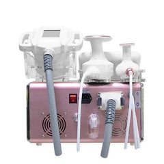 RF Ultrasound Body Vacuum Suction Slimming Shaper Weight Loss Fat Burning Machine Anti-Cellulite V5 Pro 3 in 1 Cavitation System