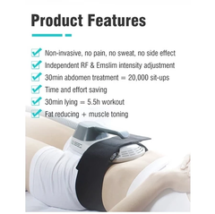 EMS machine muscle stimulator fat burning machine Fat Non-Invasive Fat Reduction bodysculpting Gain muscle and lose fat radio frequency slimming machine