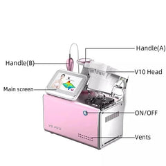 RF Ultrasound Body Vacuum Suction Slimming Shaper Weight Loss Fat Burning Machine Anti-Cellulite V5 Pro 3 in 1 Cavitation System