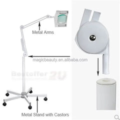 Salon 5X 36W Magnifier Glass Lamp Foldable L204 Magnifying Glass With Led Light for Beauty