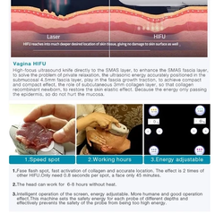 2 in 1 HIFU Face Lifting V aginal tightening machine HIFU Lift Machine for Slimming Skin Tightening