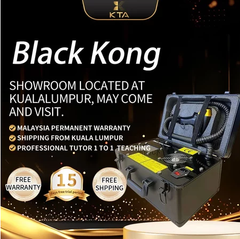 Black Kong laser portable suitcase pico laserBlemish removal eyebrow washing
