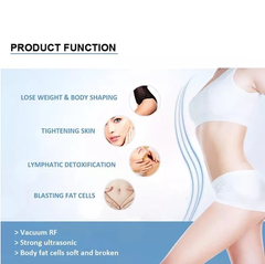 80K RF Face lifting and wrinkle removal face and body Slimming beauty Machine 80k hz Cavitation Ultrasonic Radio Frequency Machine