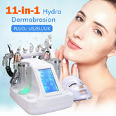 11 in 1 Hydra Dermabrasion Aqua Peeling Vacuum Face Pore Cleaning Skin Rejuvenation Facial Beauty Machine