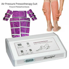 Pressotherapy Air Pressure Machine Slimming Suit Body Slimming Beauty Massager Pump Leg Wraps Foot Ankles Socks Detoxification
