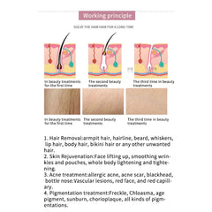 808 Diode Laser Beauty Machine Skin Rejuvenation Laser Hair Removal for Face and Body Permanent Epilation Laser