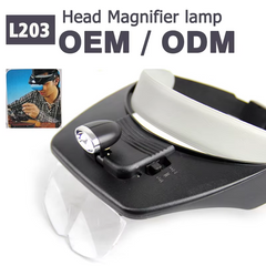 Salon 5X 36W Magnifier Glass Lamp Foldable L204 Magnifying Glass With Led Light for Beauty