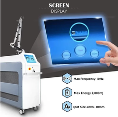 Pico laser carbon machine super picosecond 755nm and scar freckle Mole removal beauty machine