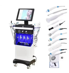 2025 14 in 1 Women Aesthetic Beauty Equipment Bubble Oxygenation Ultrasonic Scrubber Hydrodermabrasion Hydro Facial Machine