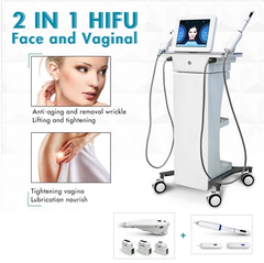 2 in 1 HIFU Face Lifting V aginal tightening machine HIFU Lift Machine for Slimming Skin Tightening