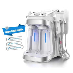 Hot sales Top quality 6 in 1 Hydra Oxygen Jet Dermabrasion Hydro Aqua Peeling Beauty Face Equipment Salon Facial Machine