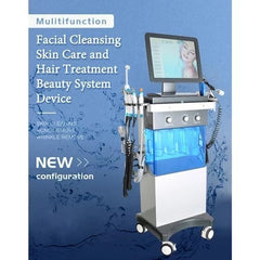 NEW Hydrafacy Most Popular Hydra H2O2 Hydrafacy Facial 14 IN 1 Skin Treatment Hydraface Machine