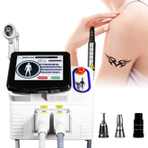 2 handles diode pico laser machine permanent hair removal tattoo freckle removal
