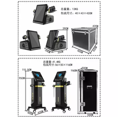 Firming face Muscle Shaping Sculpting Radio Frequency Skin Tightening Face Lift EMS beauty machine