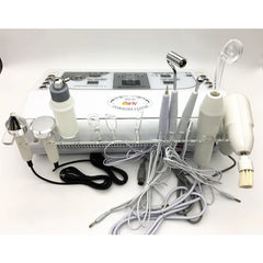 8 in 1 Multifunctional whit diamond peel Cautery Ultrasonic Vaccum Spray Galvanic Facial Machine Massager Facial Beauty Equipment