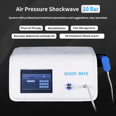 Shockwave Therapy Device ED Shockwave Erectile Dysfunction Focused 10Bar Shockwave Machine
