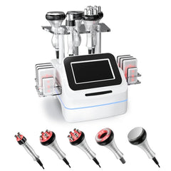 Newest 6 in 1 Body Shaping Machine 40K Loss Weight Ultrasonic Cavitation Vacuum Slimming Device Salon Spa