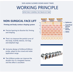 7D hifu facial machine slimmer face anti aging face lifting device face lifter skin firming v shape