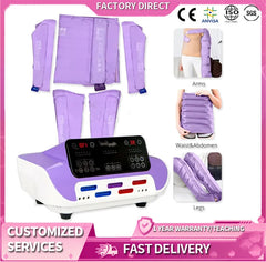 Body Slimming Far Infrared Body Suit Air Pressotherapy With Blanket And Pressure Therapy Lymphatic Drainage Massager