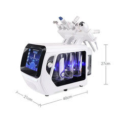 6 in 1 Small Bubble Machine Oxygen Jet Peel Device Deep Skin Cleaning Beauty Equipment BIO Face Lift Skin Cleansing Ati Aging