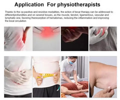 RET CET 448khz Machine Tecar Physiotherapy RF Body Slimming Machine