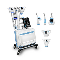 5 in 1 Beauty Equipment Roller Massage Roller Heads Cavitation Vacuum Radio Frequency Body Massage Rf Slimming Machine For Salon