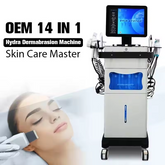 14 In 1 Hydro Oxygen Jet Skin Rejuvenation Machine Professional Hydradermabrasion Beauty Machine