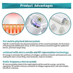 Esthetician Supplies New Rf morpheus8 Weight Loss Microcurrent Slimming Machine Led Light Therapy Beauty Device