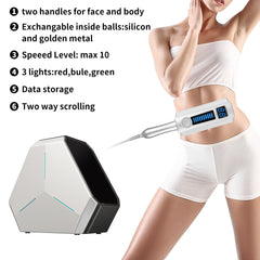 Portable Lymphatic Drainage Cellulite Removal Body Shape Roller Slimming Machine / Inner Ball Roller Slimming Machine