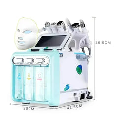 7 in1 Water Oxygen Jet Peel Hydro Beauty Skin Cleansing Hydro facial Machine Facial Machine Water Aqua Peeling for Home UseH2O2