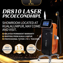 T7 2 in1 Pico Laser machine Tattoo Removal+diode laser hair removal Skin Rejuvenation Beauty machine