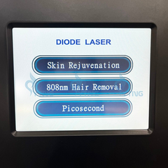 2 handles diode pico laser machine permanent hair removal tattoo freckle removal