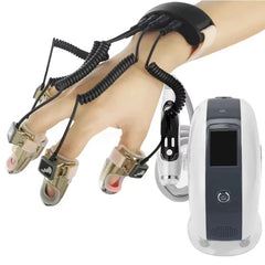 Golden finger body massager for facial stretching, RF EMS micro-current therapy, meridian dredging, new di. 2025 xin
