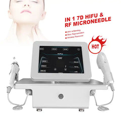 2 IN1 7d Hifu Machine Skin Tightening Rf Microneedling Smas Lifting Portable 7d hifu smas Anti-wrinkle face lifting Hifu Machine