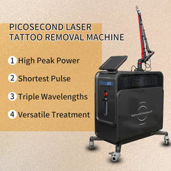 Pico Laser 750Ps Picosecond Q Switched Nd Yag Laser 1064Nm 532Nm 755Nm Tattoo Removal Picosecond Laser Machine
