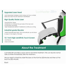 10d laser liposuction slimming green laser roller slim machine LuxMaster 532nm burn fat body slimming weight loss laser therapy