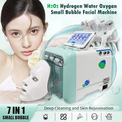 Updated 6 in 1 Portable Hydro Dermabrasion Skin Care Beauty Machine Water Oxygen Jet Hydro Diamond Peeling Microdermabrasion HOT