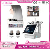 Hot Selling 5 in 1 Hair Scalp Analyzer with Red Light Therapy Nano Spray Growth Detection Touch Screen Anti-Loss Machine