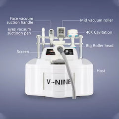 Slimming Vacuum Roller Infrared Massage Rf Cavitation Reduce Cellulite Sculpt Body Machine