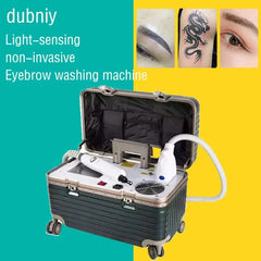 2025Portable 1064nm 532nm 1320nm ND YAG Laser Spots Tattoo Removal Eyebrow Pigment Trolley Case Picosecond Beauty Machine