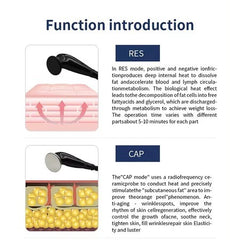 New 448K TECAR Physical Therapy Indiba RET CET RF Machine for Weight Loss