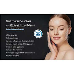 Firming face Muscle Shaping Sculpting Radio Frequency Skin Tightening Face Lift EMS beauty machine
