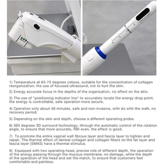 2 in 1 HIFU Face Lifting V aginal tightening machine HIFU Lift Machine for Slimming Skin Tightening